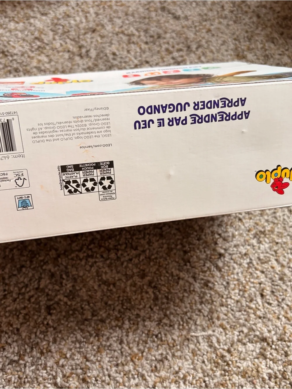 Lego Duplo Red Mack Truck Rescue Playset